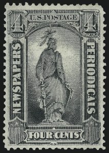 Sale 1094, Lot 170, Newspapers & Periodicals: 1875 Issue (Scott PR9-PR32)