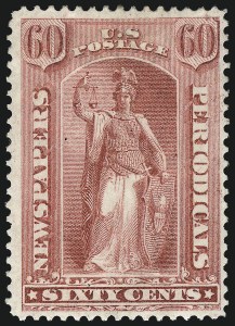 Sale 1094, Lot 176, Newspapers & Periodicals: 1875 Issue (Scott PR9-PR32)