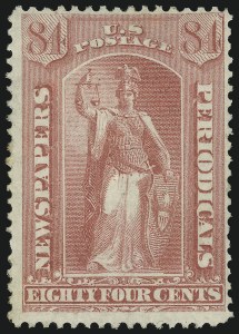 Sale 1094, Lot 178, Newspapers & Periodicals: 1875 Issue (Scott PR9-PR32)