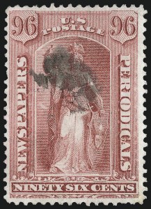 Sale 1094, Lot 181, Newspapers & Periodicals: 1875 Issue (Scott PR9-PR32)