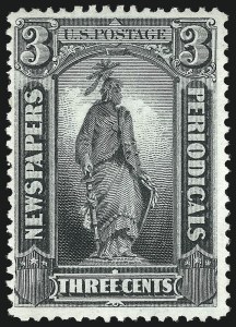 Sale 1094, Lot 199, Newspapers & Periodicals: 1875 Continental Special Printing (Scott PR33-PR48)