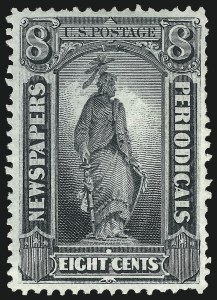 Sale 1094, Lot 206, Newspapers & Periodicals: 1875 Continental Special Printing (Scott PR33-PR48)