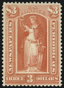 Sale 1094, Lot 227, Newspapers & Periodicals: 1879-85 Issues (Scott PR58-PR88)