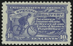 Sale 1094, Lot 23, Special Delivery (Scott E1-E17)