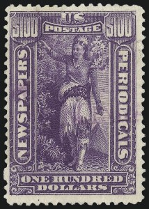 Sale 1094, Lot 258, Newspapers & Periodicals: 1895-97 Issues and Group Lots (Scott PR102-PR125)