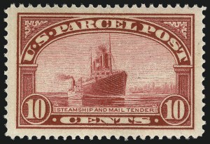 Sale 1094, Lot 282, Parcel Post (Scott Q1-Q12)