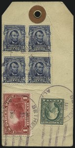 Sale 1094, Lot 300, Parcel Post (Scott Q1-Q12)