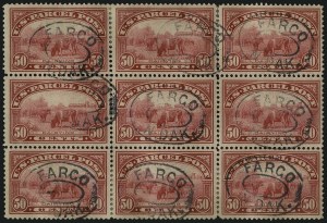 Sale 1094, Lot 302, Parcel Post (Scott Q1-Q12)