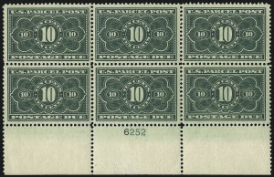 Sale 1094, Lot 309, Parcel Post Postage Due and Special Handling (Scott JQ1-JQ5, QE1-QE4)