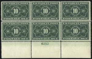 Sale 1094, Lot 310, Parcel Post Postage Due and Special Handling (Scott JQ1-JQ5, QE1-QE4)