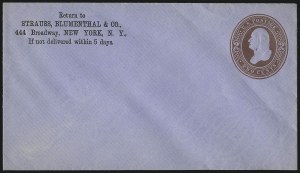 Sale 1094, Lot 334, Postal Stationery and Postal Cards (Scott U, UX, UZ)