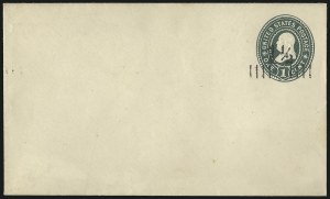 Sale 1094, Lot 344, Postal Stationery and Postal Cards (Scott U, UX, UZ)