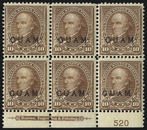 Sale 1094, Lot 381, United States Possessions: Guam