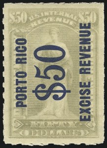 Sale 1094, Lot 407, United States Possessions: Puerto Rico