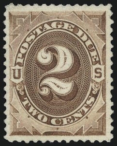 Sale 1094, Lot 43, Postage Due: 1879-91 Issues (Scott J1-J28)