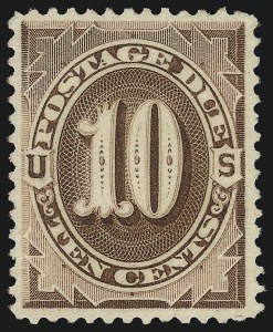 Sale 1094, Lot 46, Postage Due: 1879-91 Issues (Scott J1-J28)