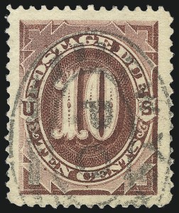 Sale 1094, Lot 56, Postage Due: 1879-91 Issues (Scott J1-J28)