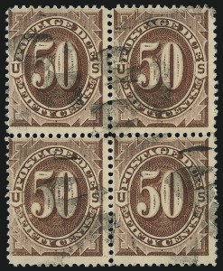 Sale 1094, Lot 59, Postage Due: 1879-91 Issues (Scott J1-J28)