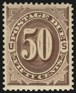 Sale 1094, Lot 60, Postage Due: 1879-91 Issues (Scott J1-J28)