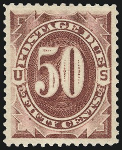 Sale 1094, Lot 66, Postage Due: 1879-91 Issues (Scott J1-J28)