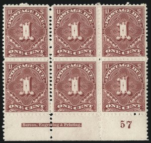 Sale 1094, Lot 72, Postage Due: 1894-1912 Issues (Scott J29-J50)