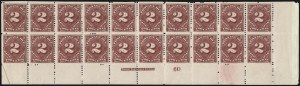 Sale 1094, Lot 75, Postage Due: 1894-1912 Issues (Scott J29-J50)