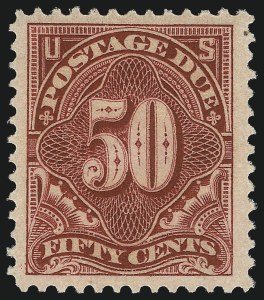 Sale 1094, Lot 91, Postage Due: 1894-1912 Issues (Scott J29-J50)