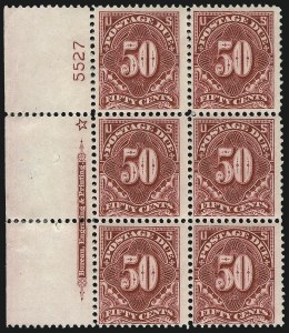 Sale 1094, Lot 92, Postage Due: 1894-1912 Issues (Scott J29-J50)