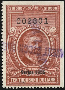 Sale 1096, Lot 1001, 1898 Spanish-American War, Documentary, Proprietary Revenue Issues