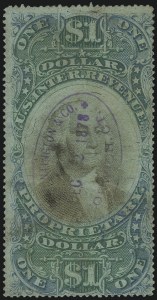 Sale 1096, Lot 1005, 1898 Spanish-American War, Documentary, Proprietary Revenue Issues