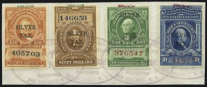 Sale 1096, Lot 1024, Stock Transfer, Wine, Silver Tax, Balance of Revenues