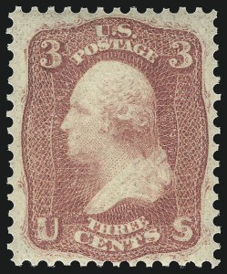 Sale 1096, Lot 106, 1861 First Designs and Colors (Scott 55-62B)