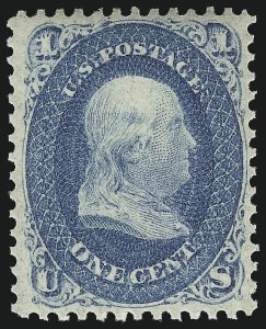 Sale 1096, Lot 115, 1861-66 Issue (Scott 63-68)