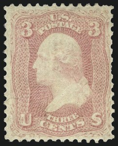 Sale 1096, Lot 119, 1861-66 Issue (Scott 63-68)
