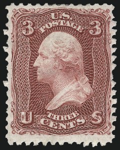 Sale 1096, Lot 125, 1861-66 Issue (Scott 63-68)