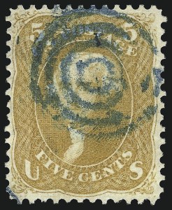 Sale 1096, Lot 128, 1861-66 Issue (Scott 63-68)