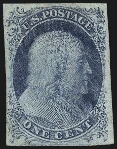 Sale 1096, Lot 13, 1851-56 Issue (Scott 5-17)