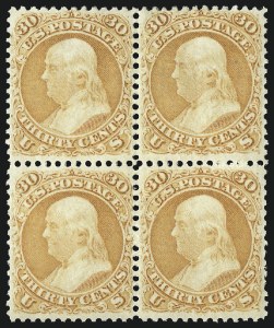 Sale 1096, Lot 138, 1861-66 Issue, cont. (Scott 69-78c)