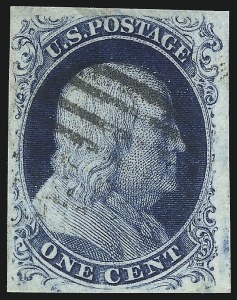 Sale 1096, Lot 15, 1851-56 Issue (Scott 5-17)