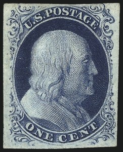 Sale 1096, Lot 16, 1851-56 Issue (Scott 5-17)