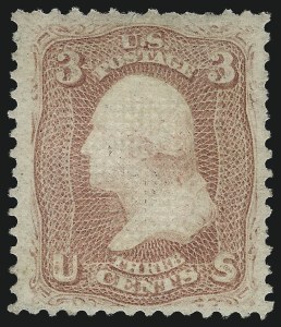 Sale 1096, Lot 161, 1867-68 Grilled Issue, A-Z Grills (Scott 79-85E)