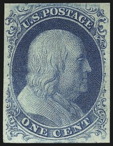 Sale 1096, Lot 18, 1851-56 Issue (Scott 5-17)