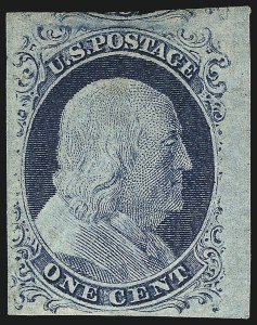 Sale 1096, Lot 19, 1851-56 Issue (Scott 5-17)
