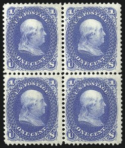 Sale 1096, Lot 199, 1875 Re-Issue of 1861-66 Issue (Scott 102-111)