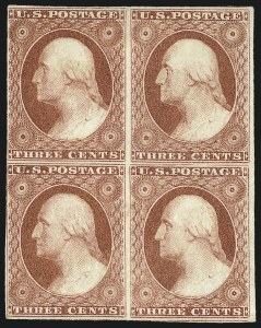 Sale 1096, Lot 24, 1851-56 Issue (Scott 5-17)