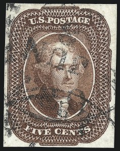 Sale 1096, Lot 27, 1851-56 Issue (Scott 5-17)