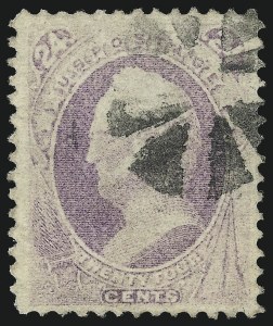 Sale 1096, Lot 272, 1870-71 National Bank Note Co. H & I Grilled Issue (Scott 134-144)