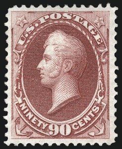 Sale 1096, Lot 275, 1870-71 National Bank Note Co. H & I Grilled Issue (Scott 134-144)