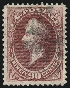 Sale 1096, Lot 276, 1870-71 National Bank Note Co. H & I Grilled Issue (Scott 134-144)