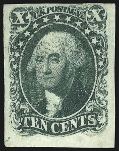 Sale 1096, Lot 28, 1851-56 Issue (Scott 5-17)